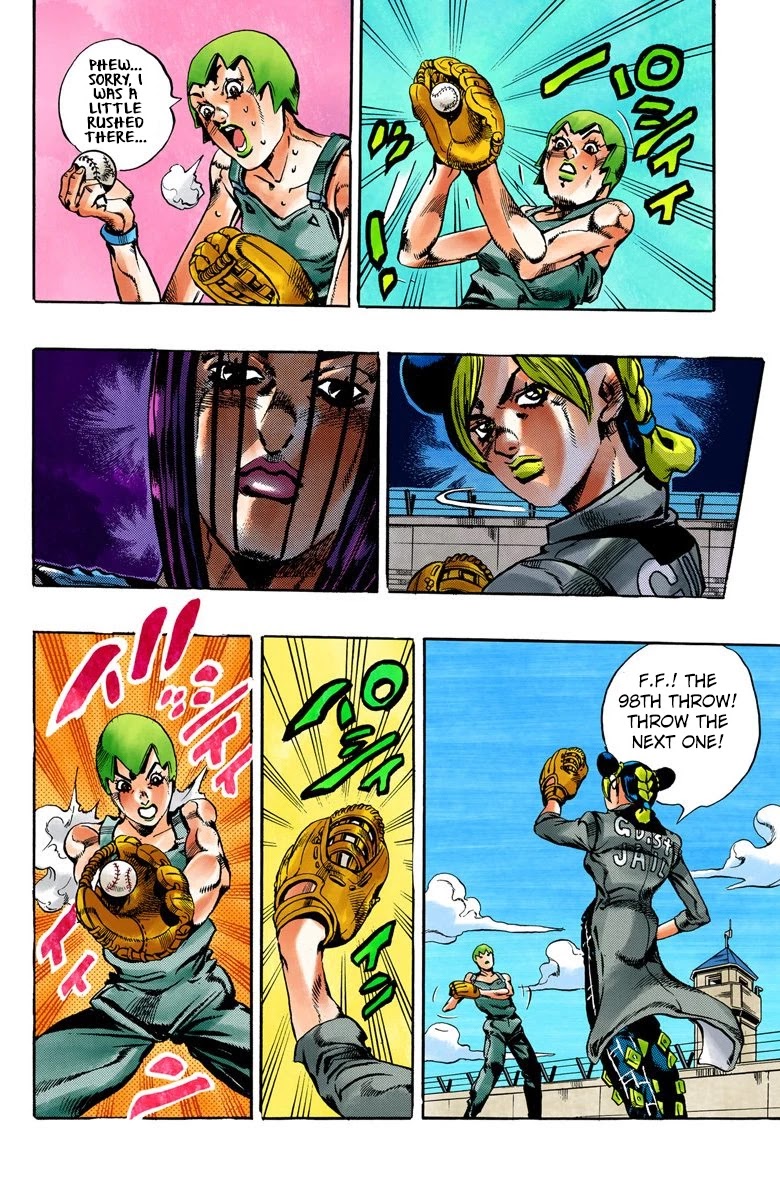 JoJo's Bizarre Adventure Part 6 - Stone Ocean (Official Colored) chapter 35 page 18