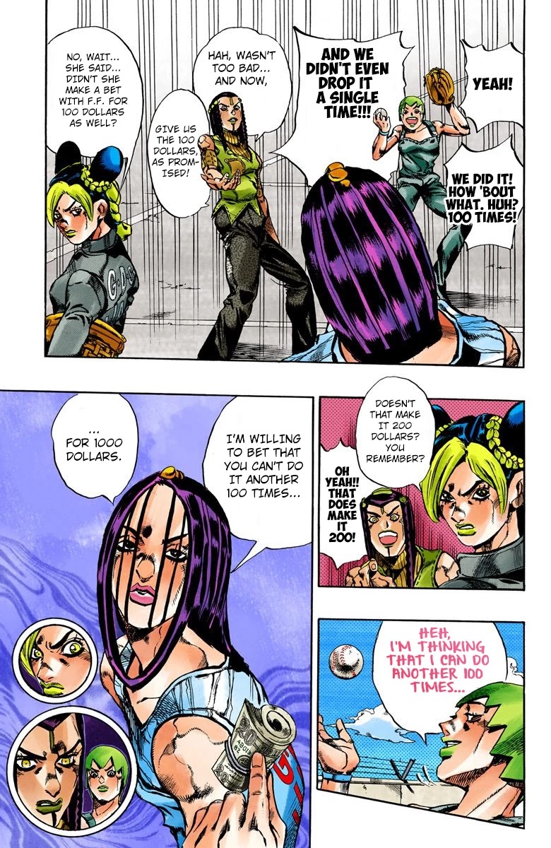 JoJo's Bizarre Adventure Part 6 - Stone Ocean (Official Colored) chapter 35 page 19