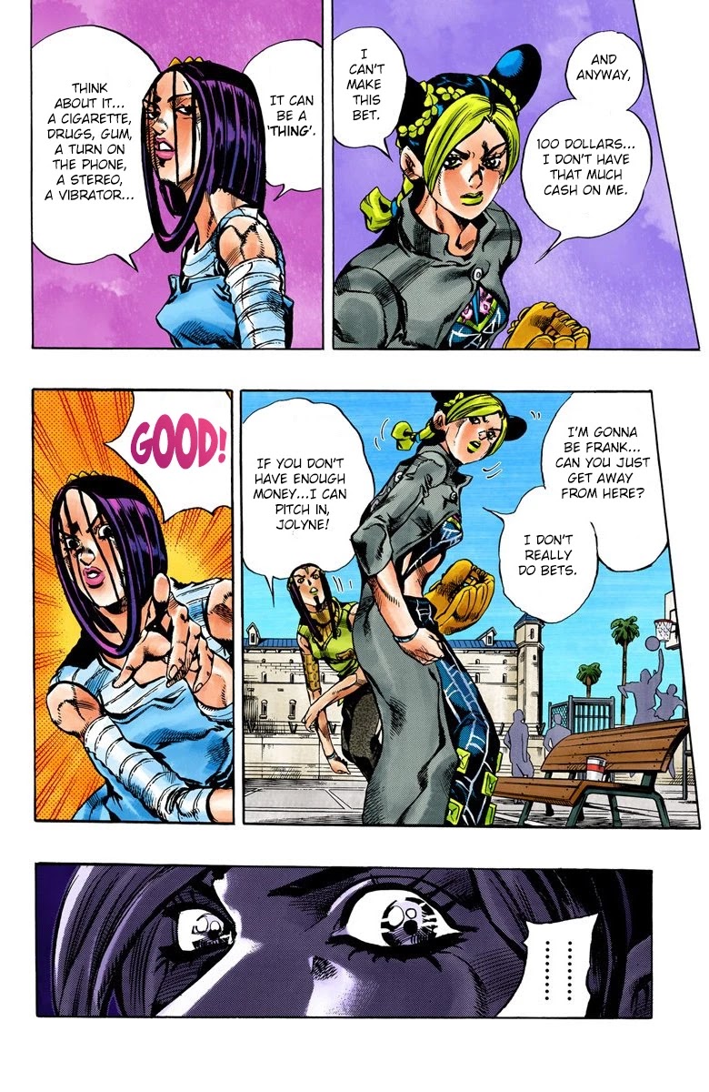 JoJo's Bizarre Adventure Part 6 - Stone Ocean (Official Colored) chapter 35 page 4