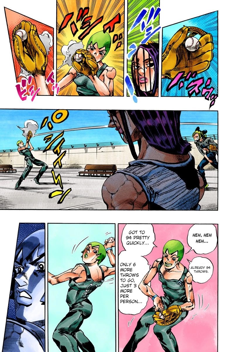 JoJo's Bizarre Adventure Part 6 - Stone Ocean (Official Colored) chapter 35 page 9