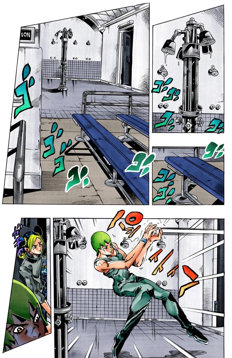 JoJo's Bizarre Adventure Part 6 - Stone Ocean (Official Colored) chapter 37 page 13