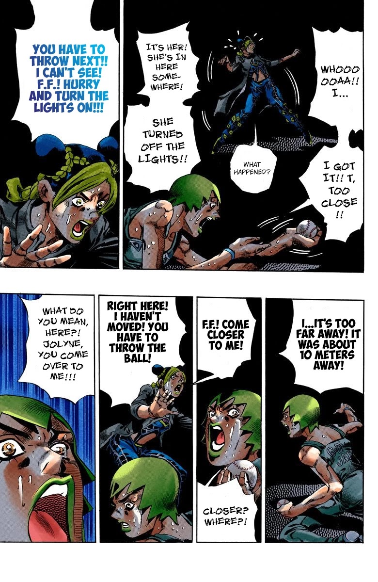 JoJo's Bizarre Adventure Part 6 - Stone Ocean (Official Colored) chapter 37 page 19