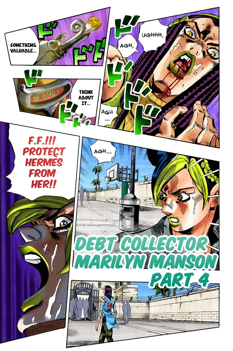 JoJo's Bizarre Adventure Part 6 - Stone Ocean (Official Colored) chapter 37 page 2