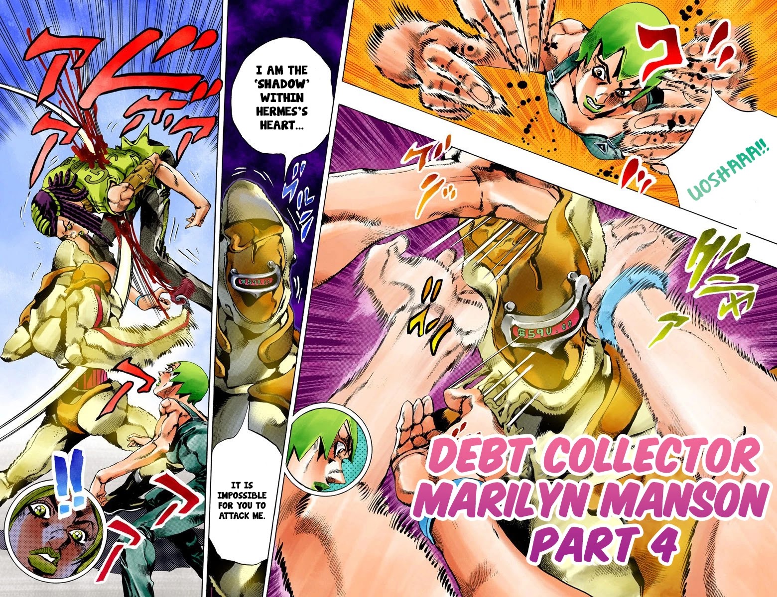 JoJo's Bizarre Adventure Part 6 - Stone Ocean (Official Colored) chapter 37 page 3