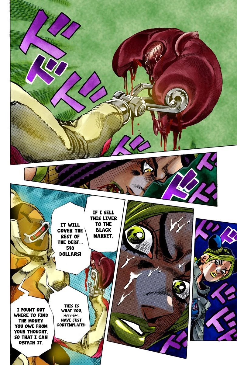 JoJo's Bizarre Adventure Part 6 - Stone Ocean (Official Colored) chapter 37 page 4