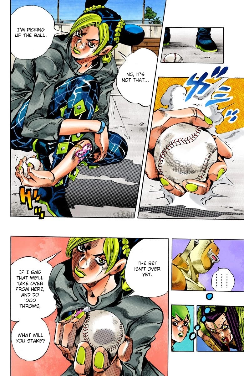 JoJo's Bizarre Adventure Part 6 - Stone Ocean (Official Colored) chapter 37 page 6