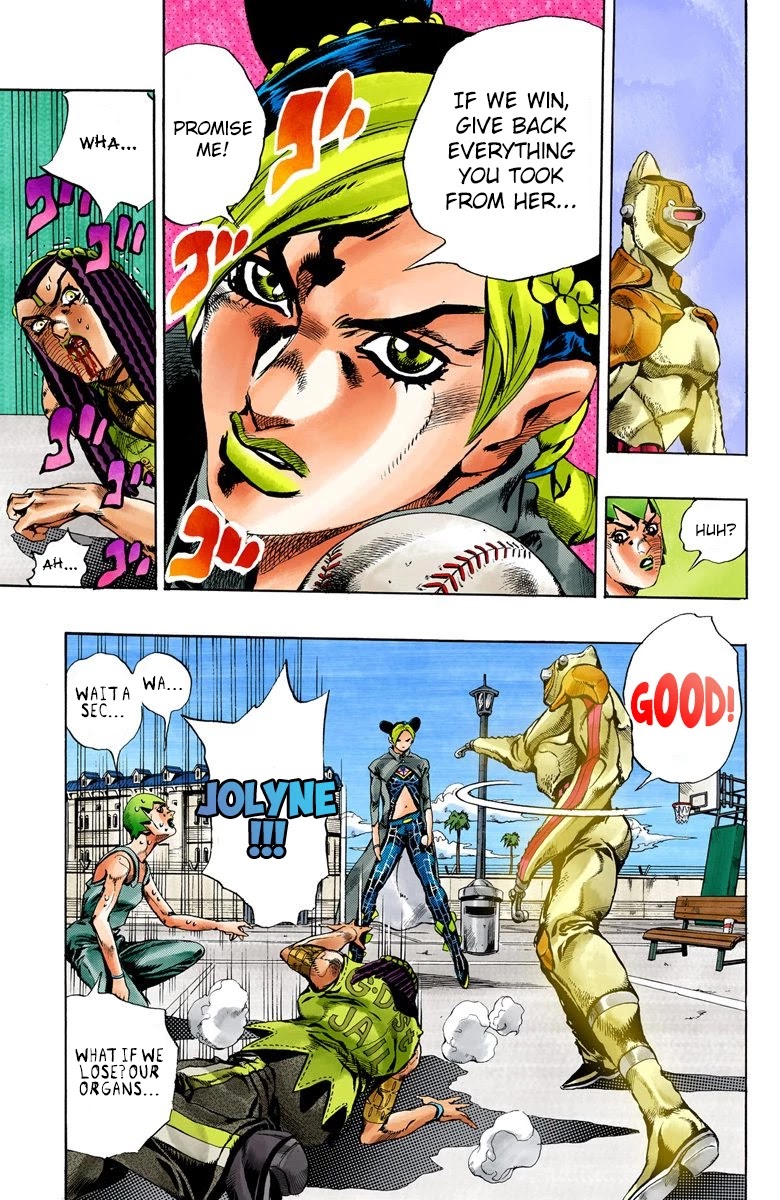 JoJo's Bizarre Adventure Part 6 - Stone Ocean (Official Colored) chapter 37 page 7