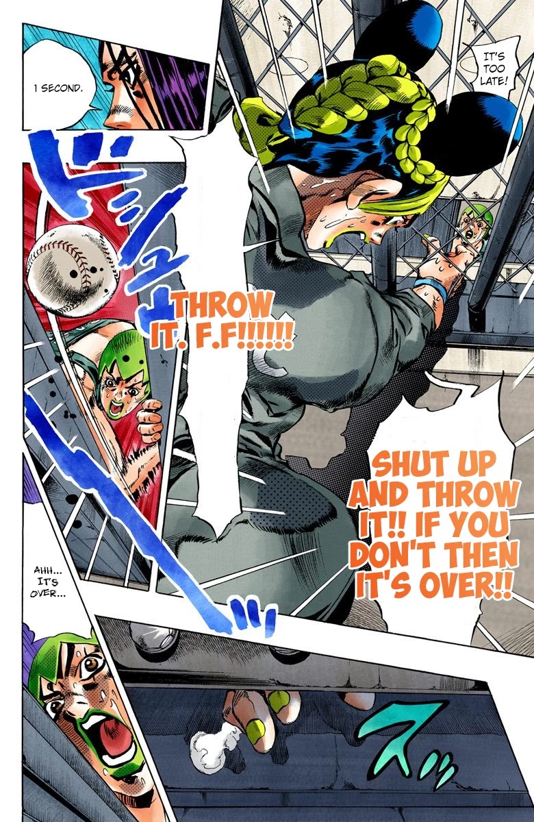 JoJo's Bizarre Adventure Part 6 - Stone Ocean (Official Colored) chapter 38 page 16