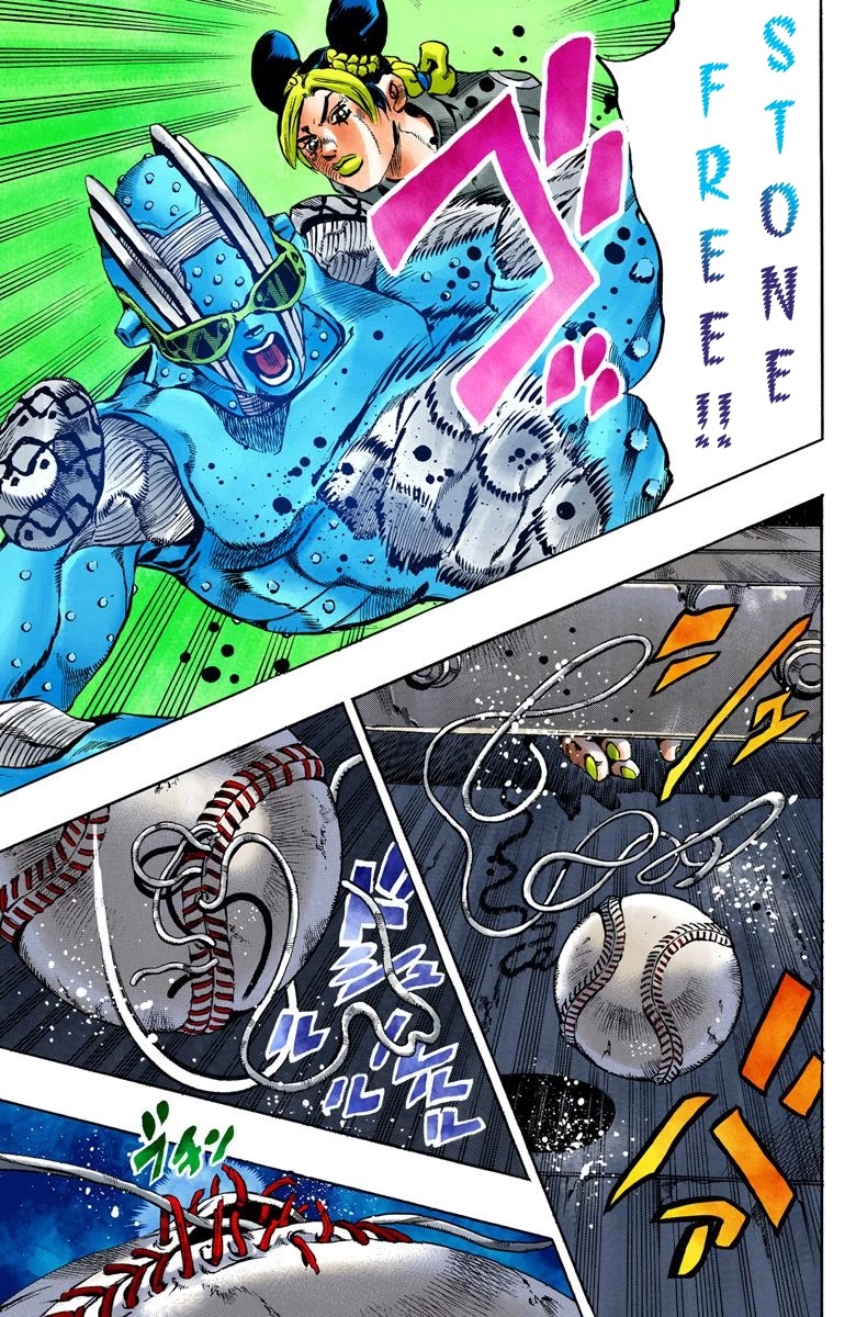 JoJo's Bizarre Adventure Part 6 - Stone Ocean (Official Colored) chapter 38 page 17