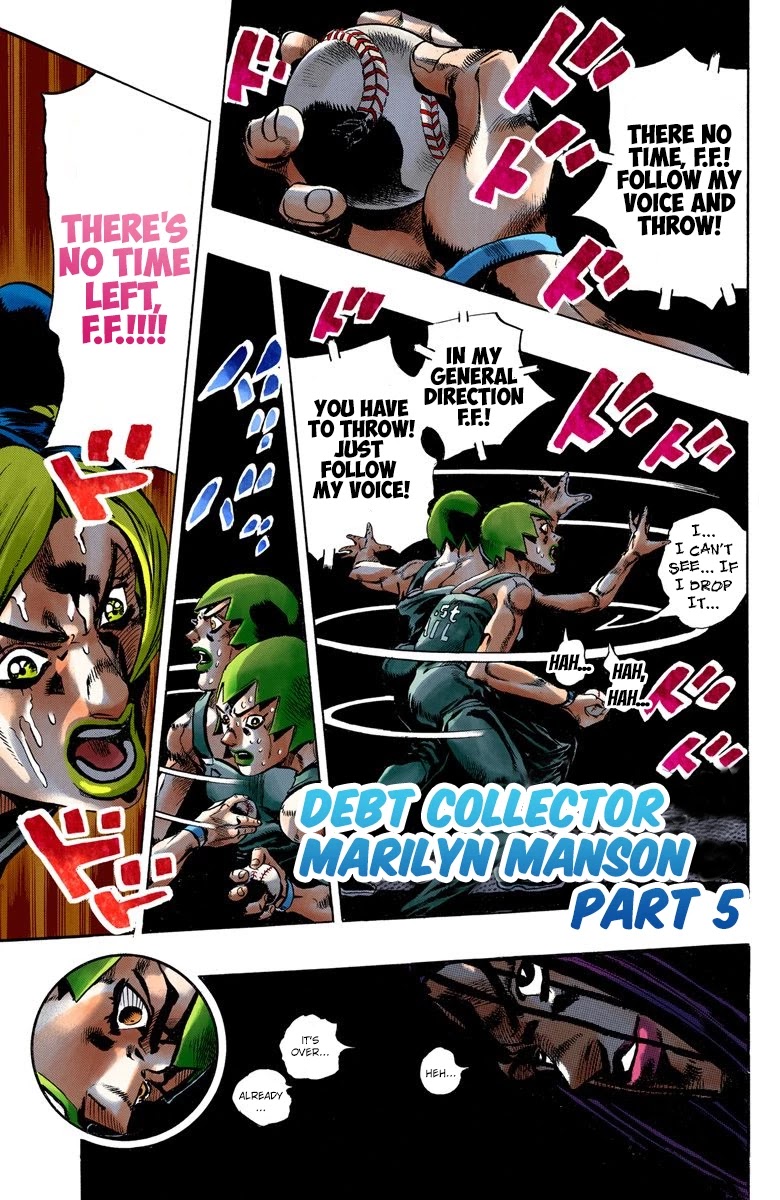 JoJo's Bizarre Adventure Part 6 - Stone Ocean (Official Colored) chapter 38 page 2