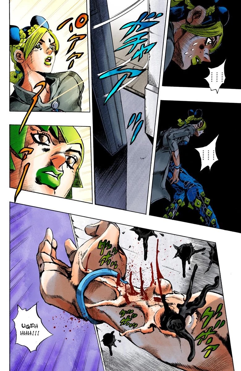 JoJo's Bizarre Adventure Part 6 - Stone Ocean (Official Colored) chapter 38 page 4