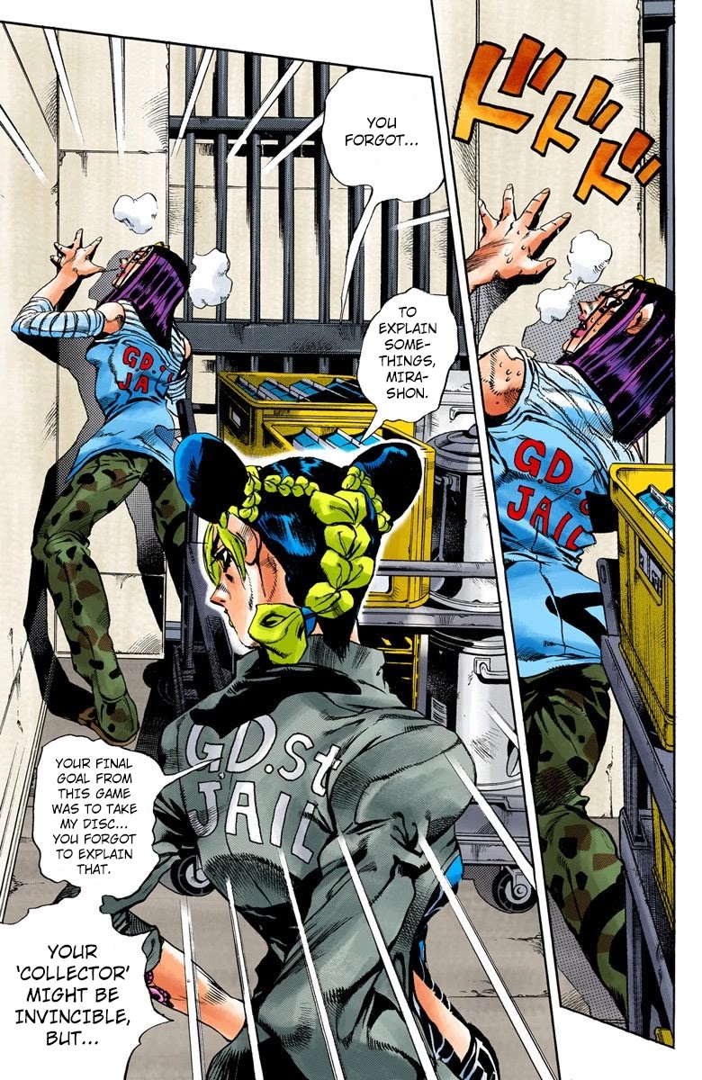 JoJo's Bizarre Adventure Part 6 - Stone Ocean (Official Colored) chapter 38 page 9