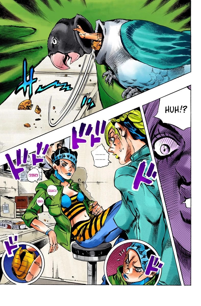 JoJo's Bizarre Adventure Part 6 - Stone Ocean (Official Colored) chapter 4 page 18