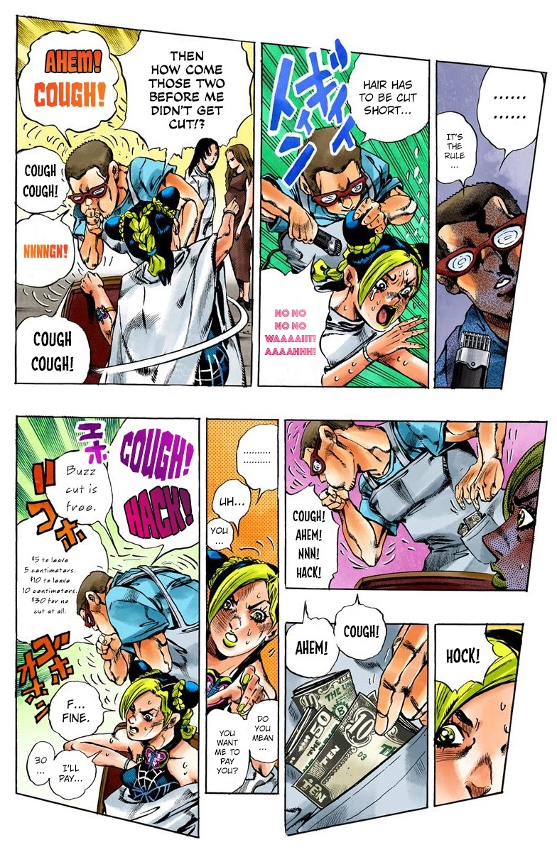 JoJo's Bizarre Adventure Part 6 - Stone Ocean (Official Colored) chapter 4 page 2