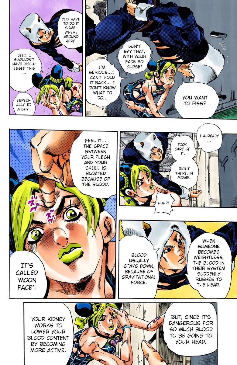 JoJo's Bizarre Adventure Part 6 - Stone Ocean (Official Colored) chapter 43 page 11