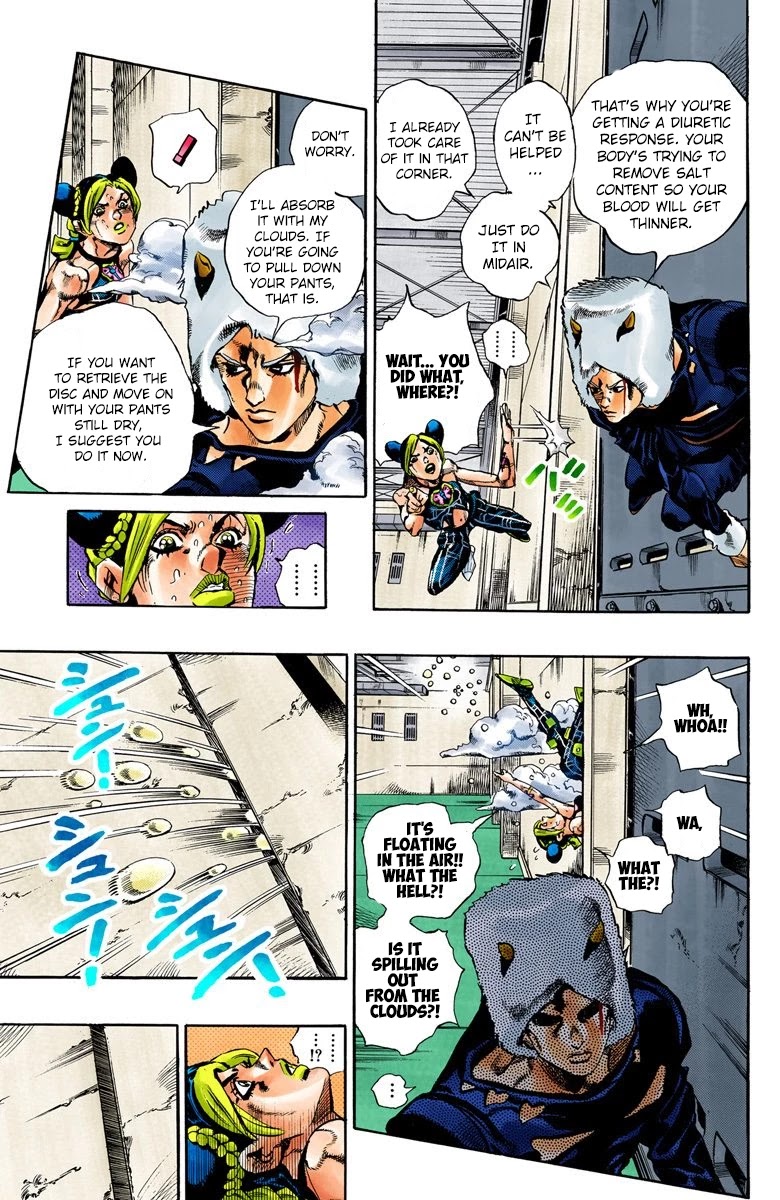 JoJo's Bizarre Adventure Part 6 - Stone Ocean (Official Colored) chapter 43 page 12