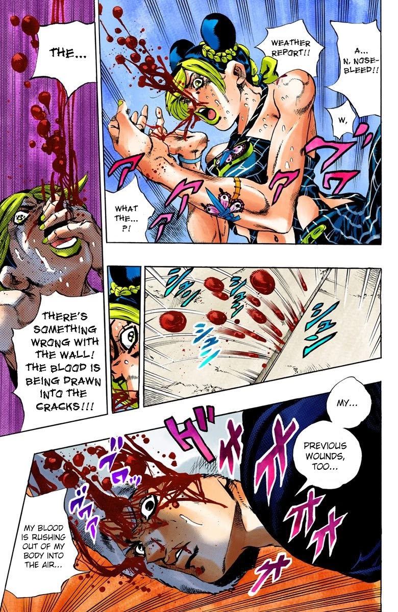 JoJo's Bizarre Adventure Part 6 - Stone Ocean (Official Colored) chapter 43 page 14