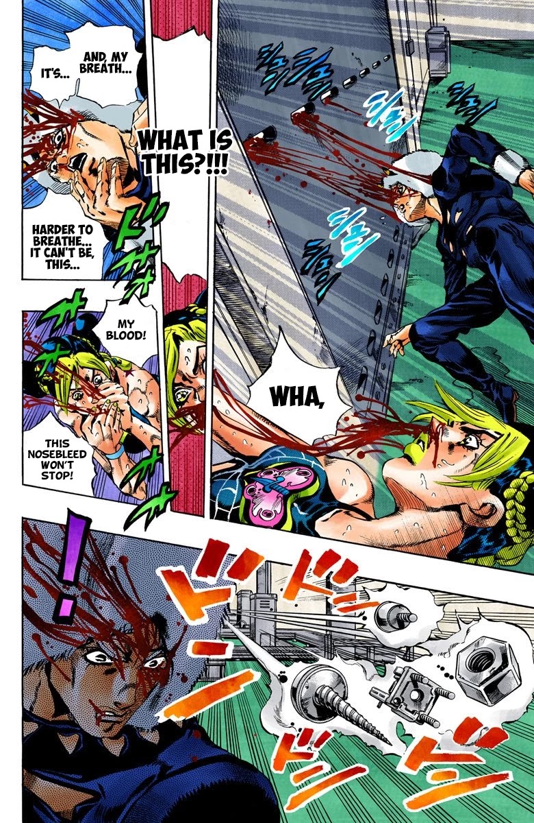 JoJo's Bizarre Adventure Part 6 - Stone Ocean (Official Colored) chapter 43 page 15