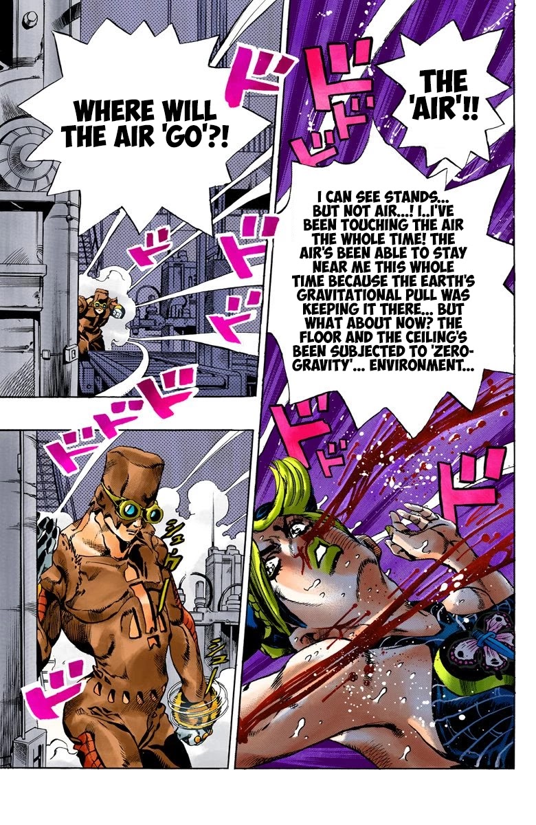 JoJo's Bizarre Adventure Part 6 - Stone Ocean (Official Colored) chapter 43 page 18