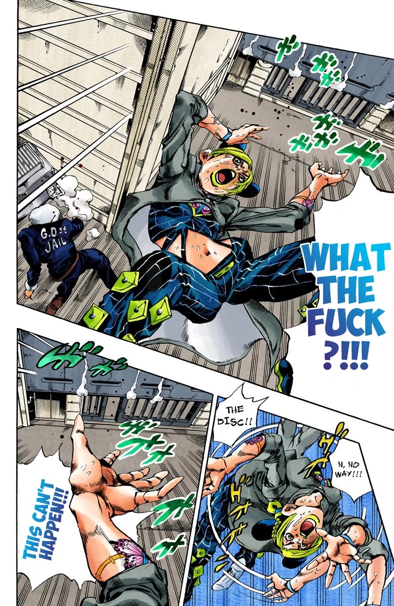 JoJo's Bizarre Adventure Part 6 - Stone Ocean (Official Colored) chapter 43 page 4