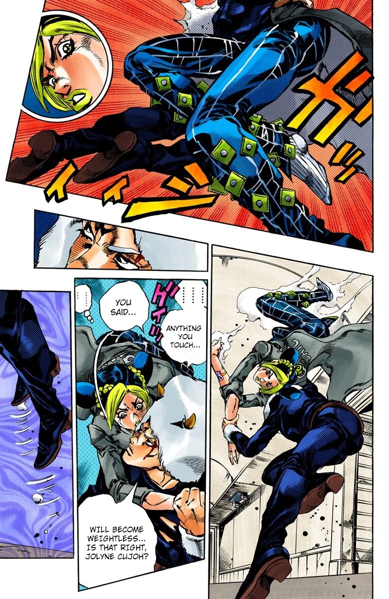 JoJo's Bizarre Adventure Part 6 - Stone Ocean (Official Colored) chapter 43 page 5