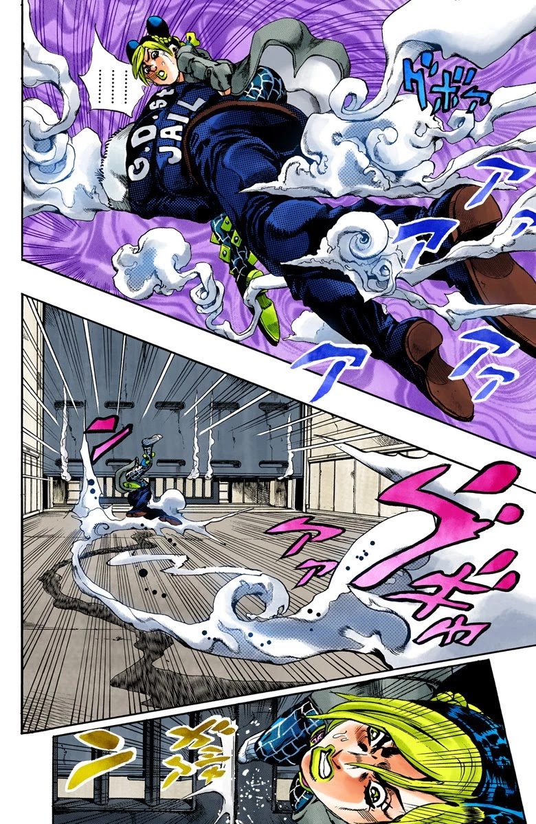 JoJo's Bizarre Adventure Part 6 - Stone Ocean (Official Colored) chapter 43 page 6