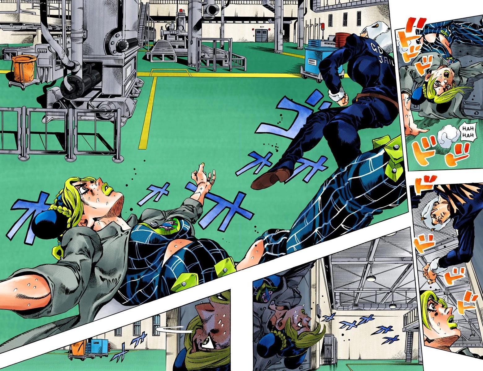 JoJo's Bizarre Adventure Part 6 - Stone Ocean (Official Colored) chapter 43 page 8