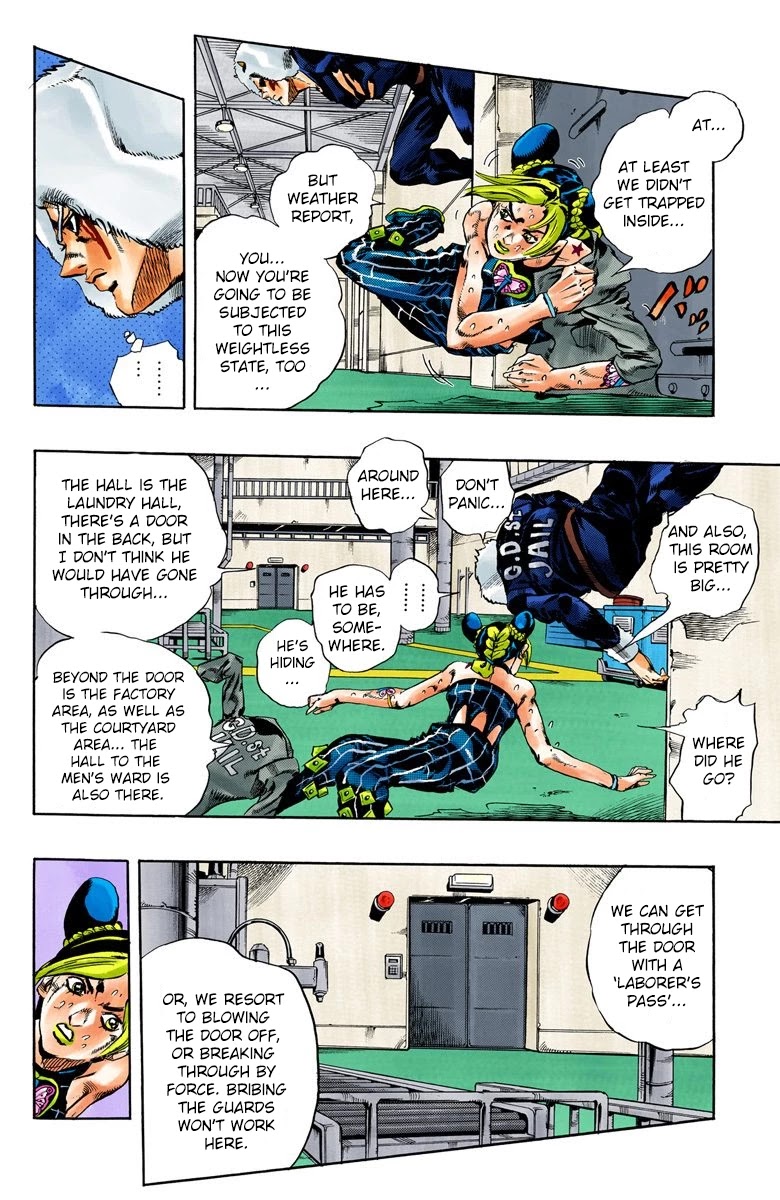 JoJo's Bizarre Adventure Part 6 - Stone Ocean (Official Colored) chapter 43 page 9