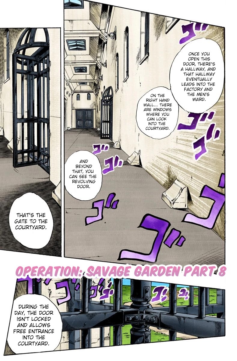 JoJo's Bizarre Adventure Part 6 - Stone Ocean (Official Colored) chapter 47 page 1