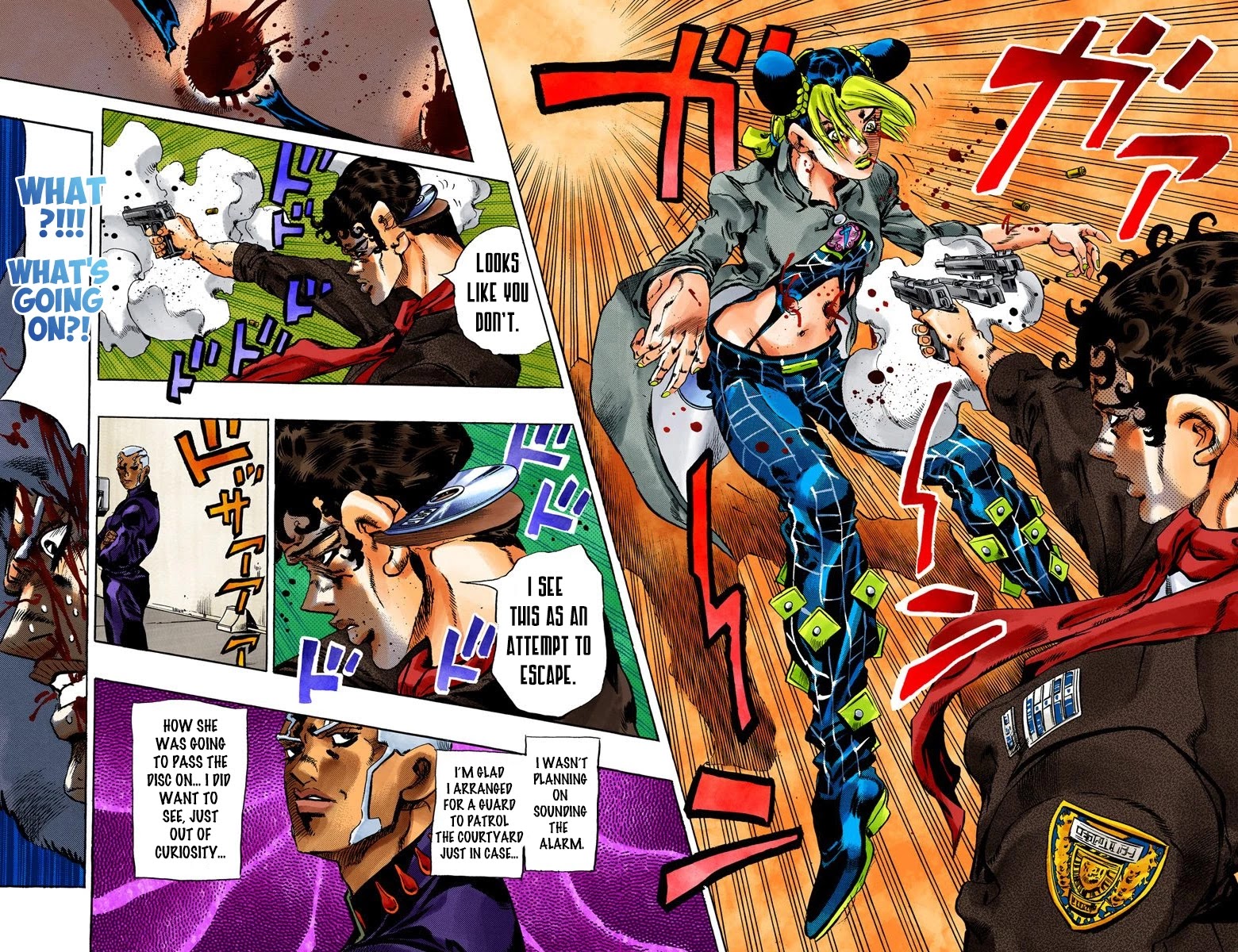 JoJo's Bizarre Adventure Part 6 - Stone Ocean (Official Colored) chapter 47 page 18