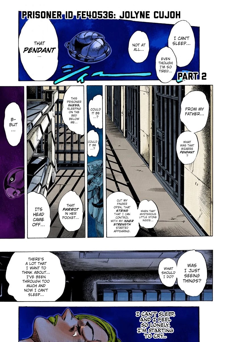 JoJo's Bizarre Adventure Part 6 - Stone Ocean (Official Colored) chapter 5 page 1