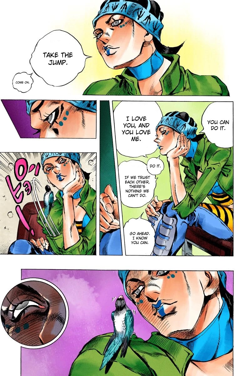 JoJo's Bizarre Adventure Part 6 - Stone Ocean (Official Colored) chapter 5 page 10