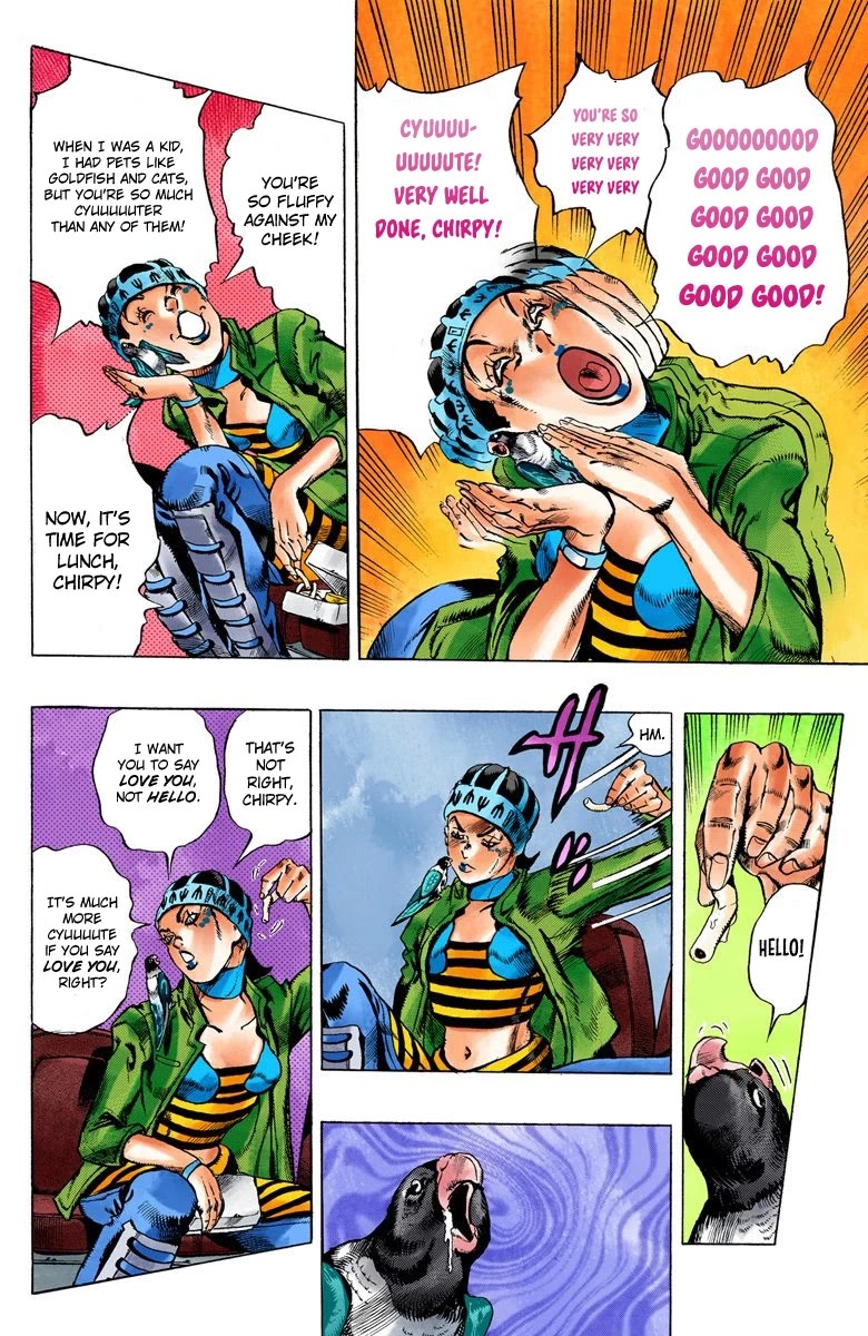 JoJo's Bizarre Adventure Part 6 - Stone Ocean (Official Colored) chapter 5 page 11