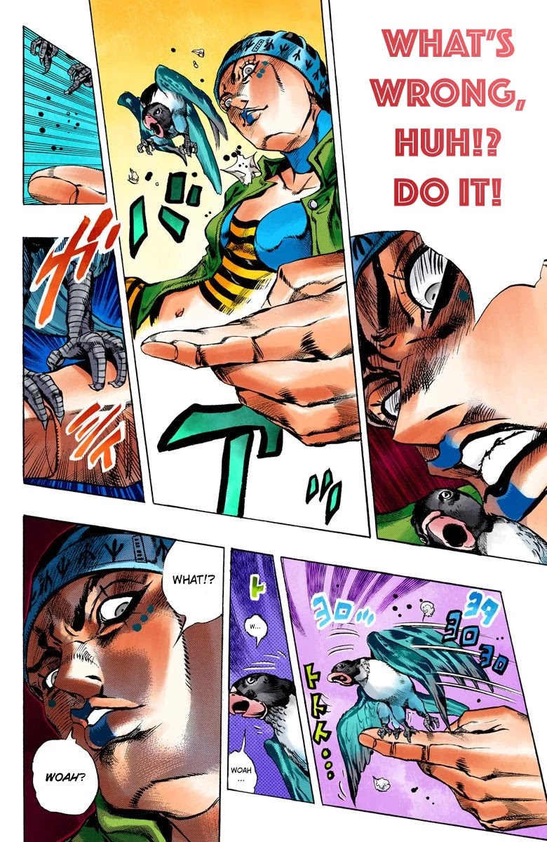 JoJo's Bizarre Adventure Part 6 - Stone Ocean (Official Colored) chapter 5 page 13