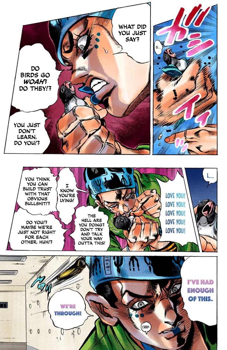 JoJo's Bizarre Adventure Part 6 - Stone Ocean (Official Colored) chapter 5 page 14