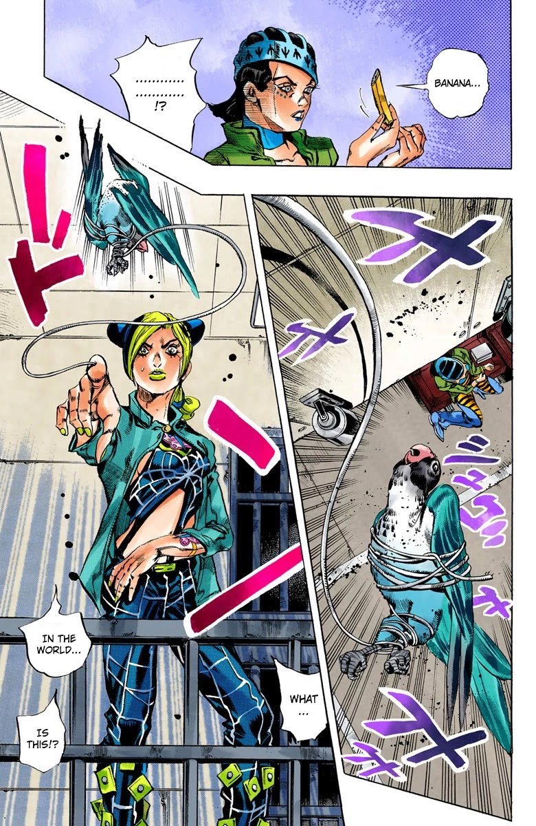 JoJo's Bizarre Adventure Part 6 - Stone Ocean (Official Colored) chapter 5 page 16