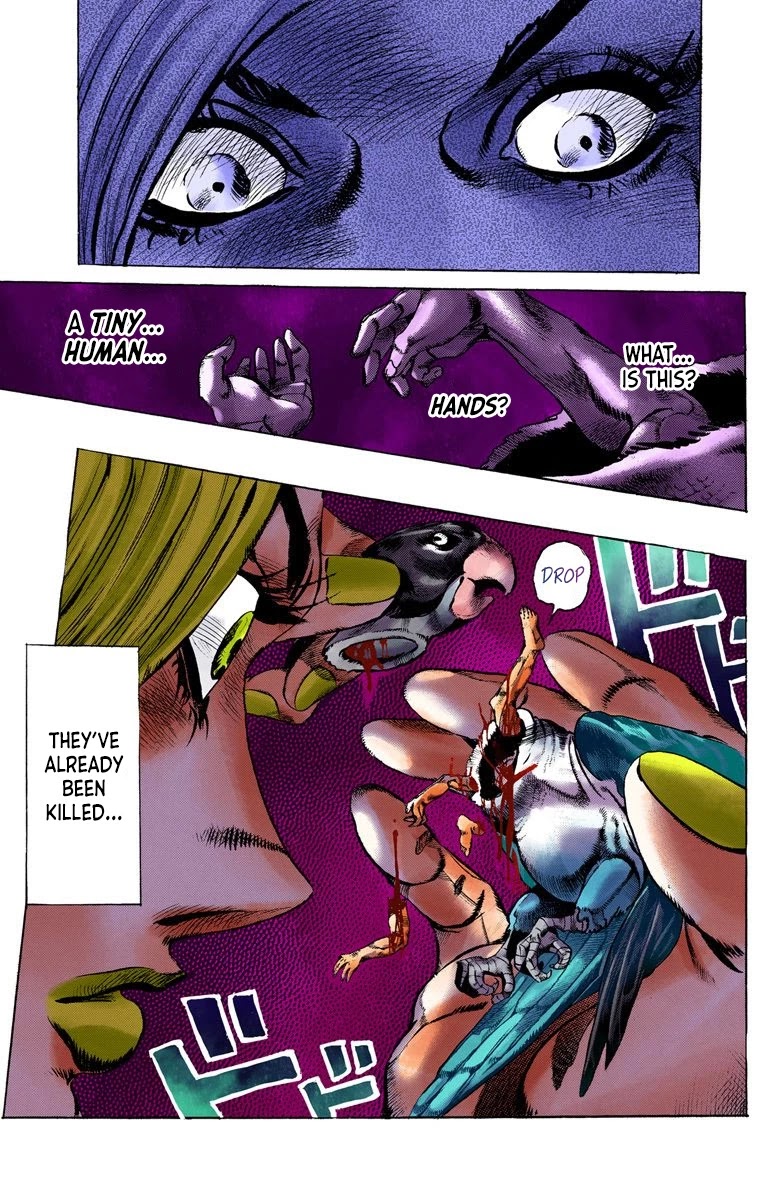 JoJo's Bizarre Adventure Part 6 - Stone Ocean (Official Colored) chapter 5 page 18