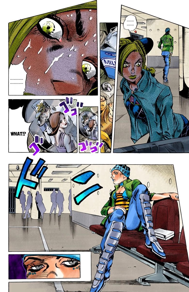 JoJo's Bizarre Adventure Part 6 - Stone Ocean (Official Colored) chapter 5 page 9