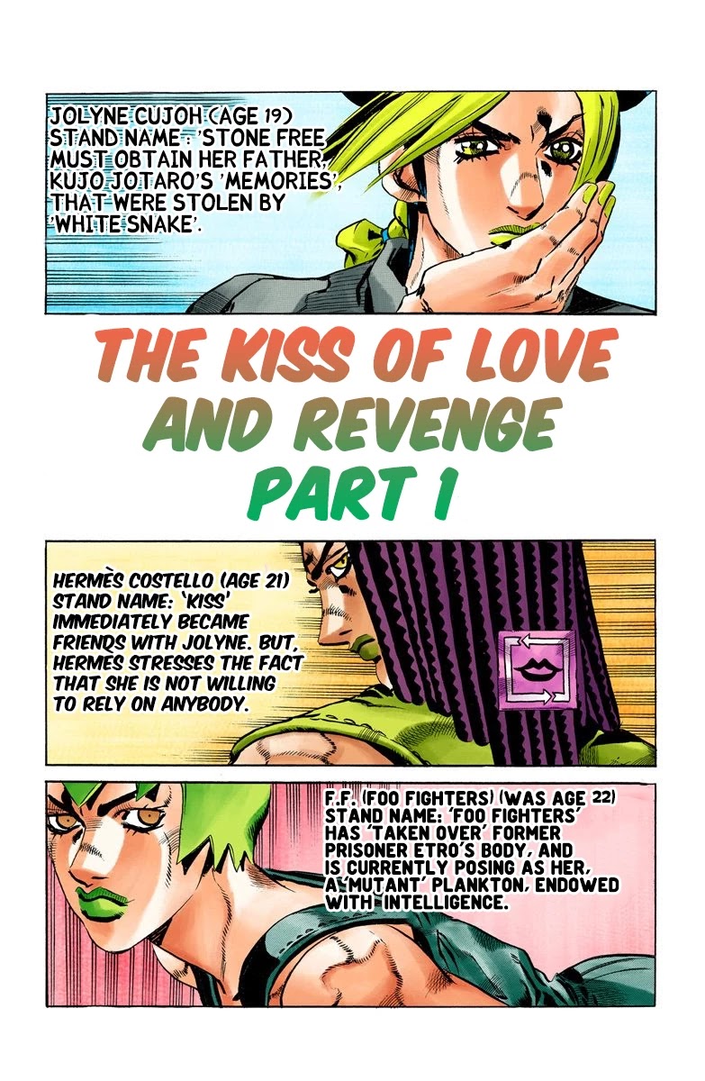 JoJo's Bizarre Adventure Part 6 - Stone Ocean (Official Colored) chapter 51 page 1