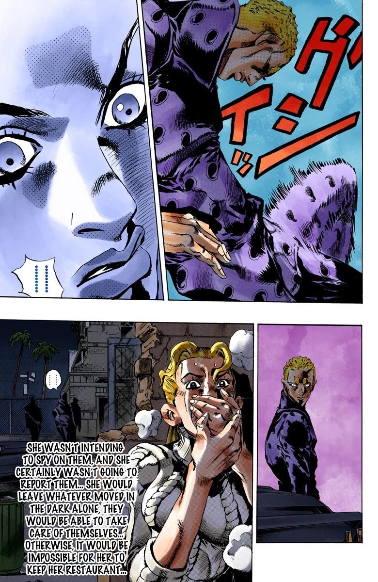 JoJo's Bizarre Adventure Part 6 - Stone Ocean (Official Colored) chapter 51 page 11