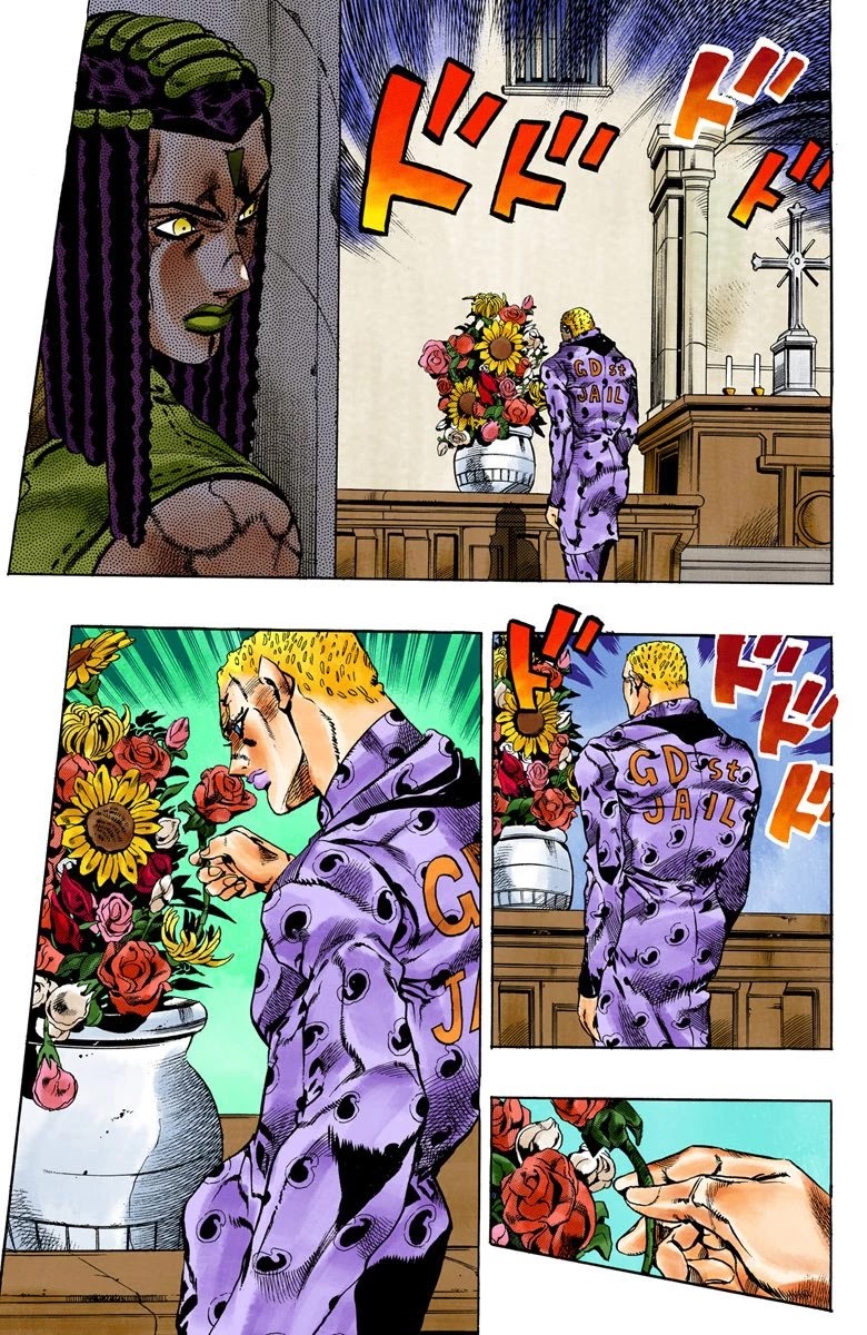 JoJo's Bizarre Adventure Part 6 - Stone Ocean (Official Colored) chapter 51 page 17