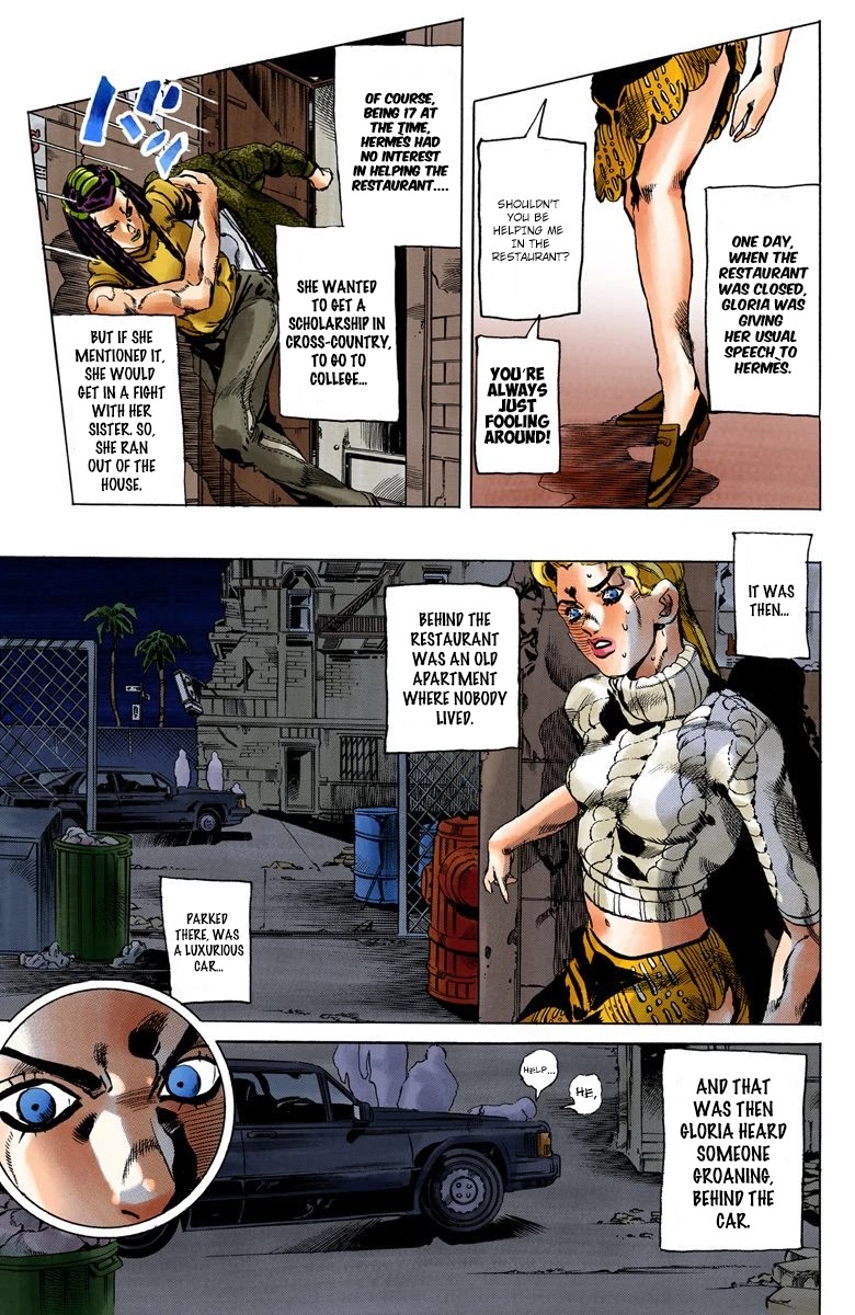 JoJo's Bizarre Adventure Part 6 - Stone Ocean (Official Colored) chapter 51 page 9