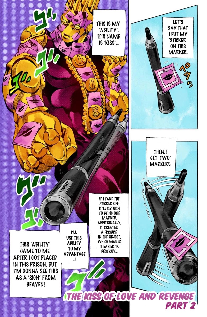 JoJo's Bizarre Adventure Part 6 - Stone Ocean (Official Colored) chapter 52 page 1