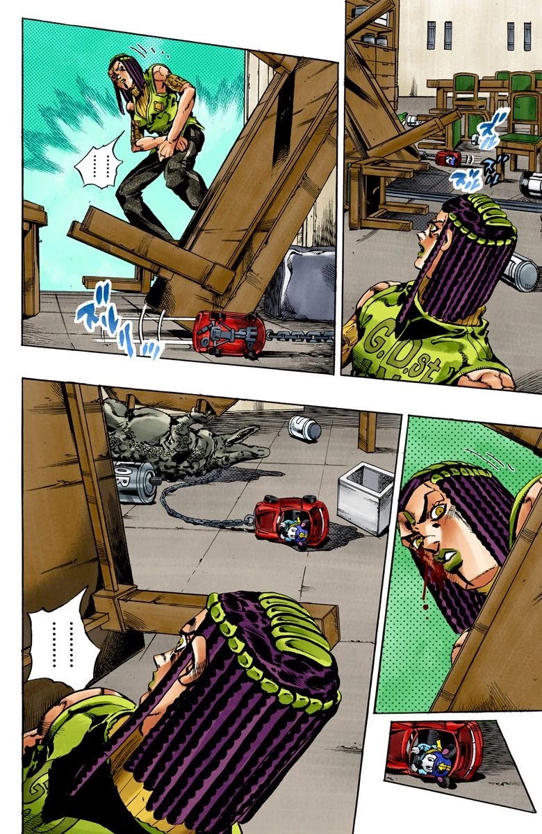 JoJo's Bizarre Adventure Part 6 - Stone Ocean (Official Colored) chapter 53 page 11