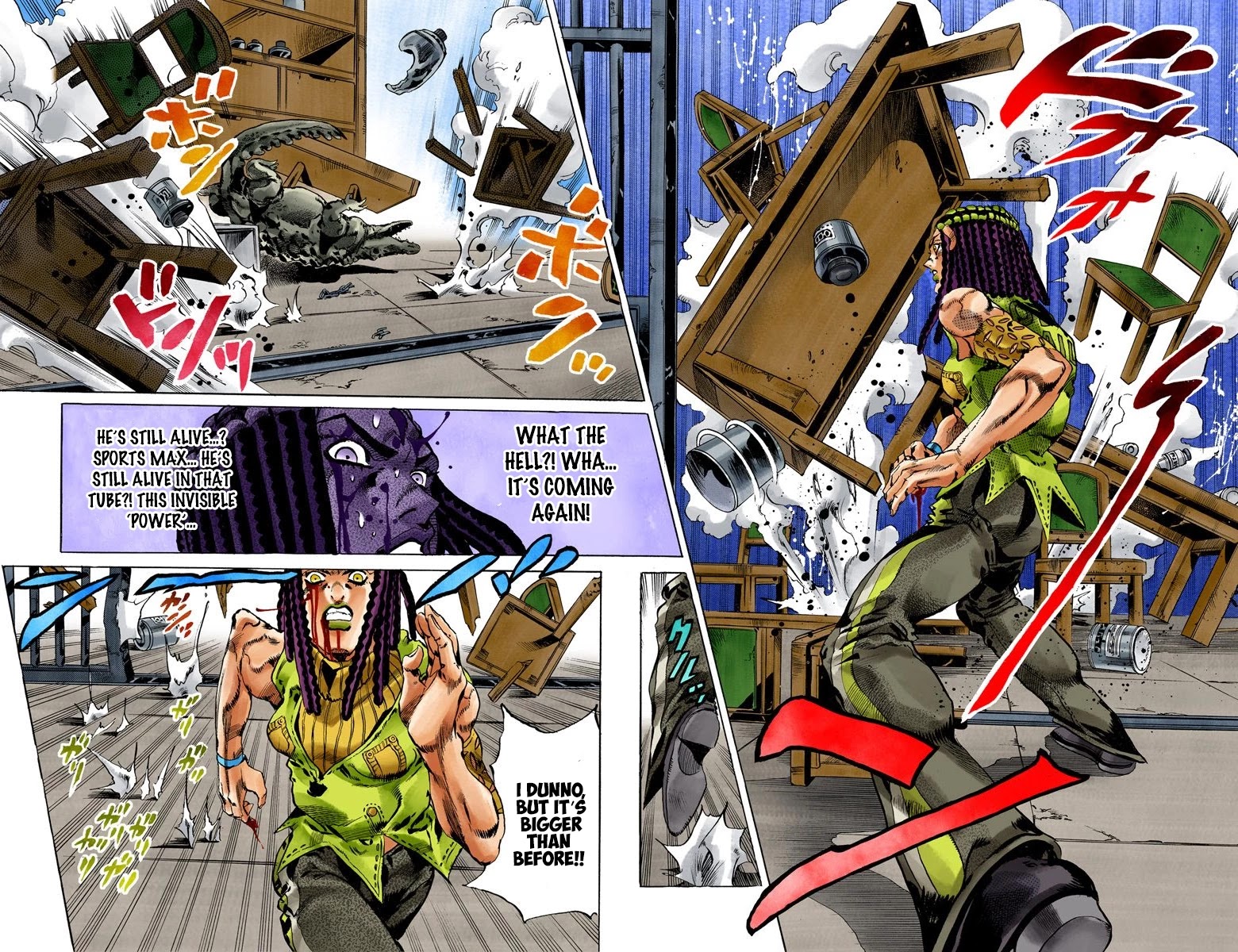 JoJo's Bizarre Adventure Part 6 - Stone Ocean (Official Colored) chapter 53 page 13