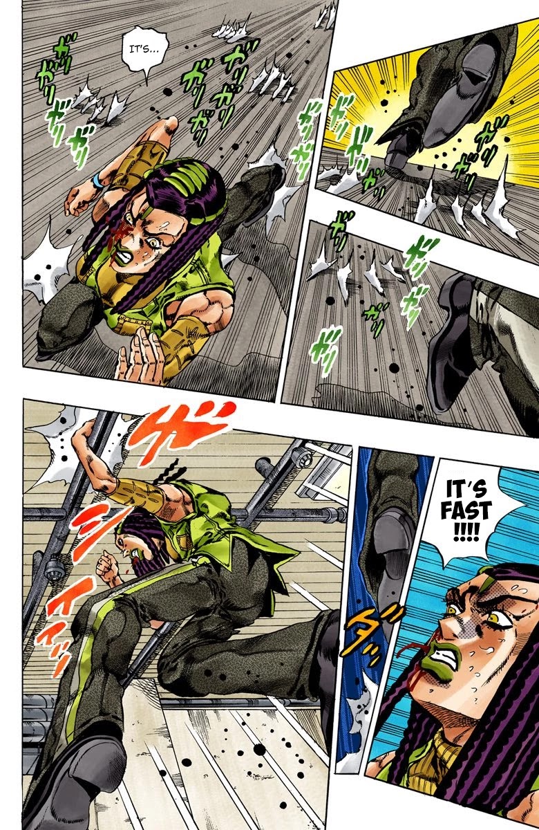 JoJo's Bizarre Adventure Part 6 - Stone Ocean (Official Colored) chapter 53 page 14