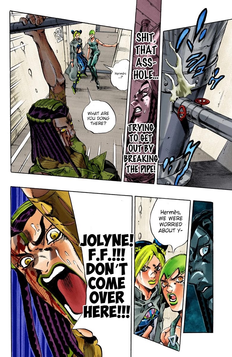 JoJo's Bizarre Adventure Part 6 - Stone Ocean (Official Colored) chapter 53 page 16