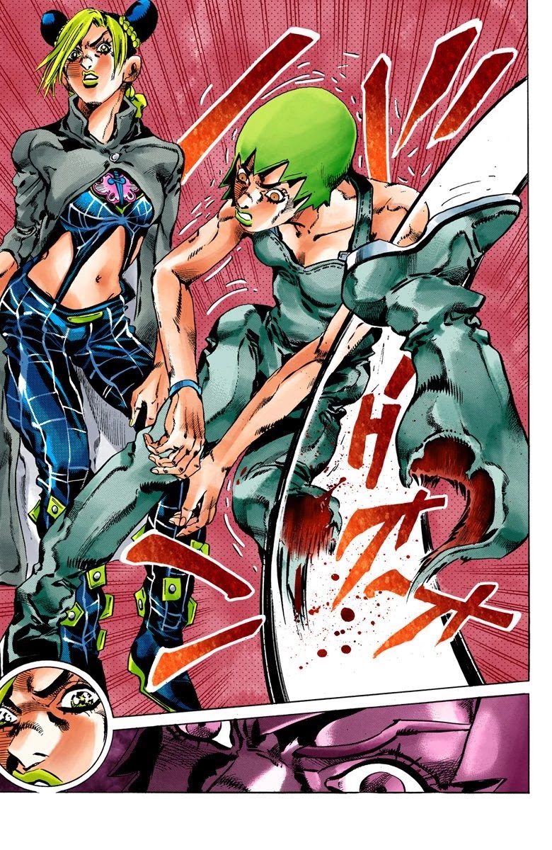 JoJo's Bizarre Adventure Part 6 - Stone Ocean (Official Colored) chapter 53 page 17