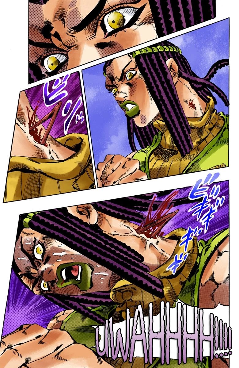 JoJo's Bizarre Adventure Part 6 - Stone Ocean (Official Colored) chapter 53 page 4