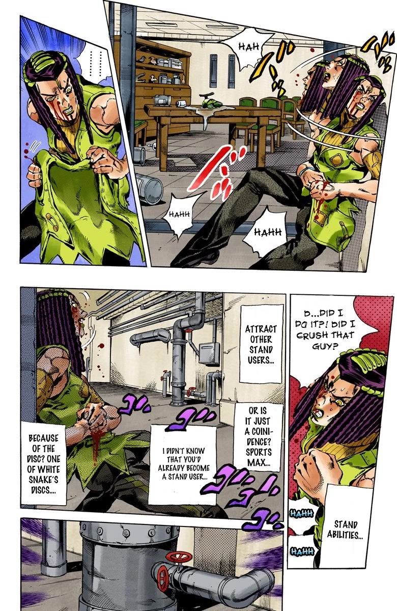 JoJo's Bizarre Adventure Part 6 - Stone Ocean (Official Colored) chapter 53 page 7